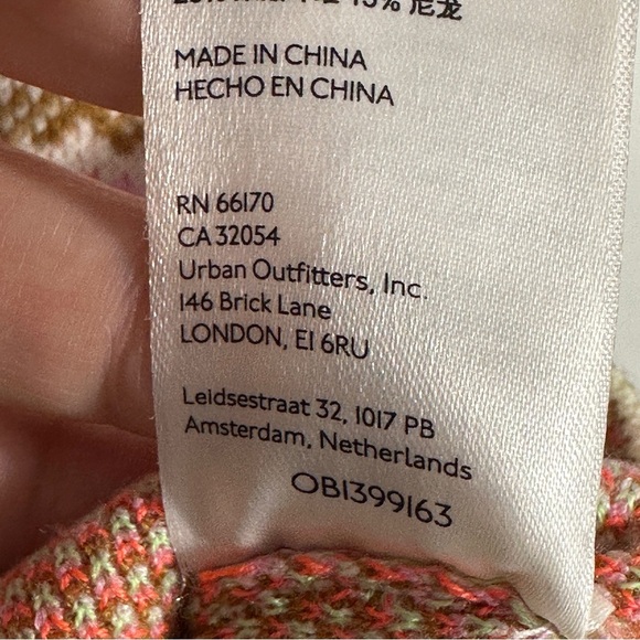 Anthropologie Maeve turtleneck sweater, size S, pink/brown stripe, - Picture 6 of 10